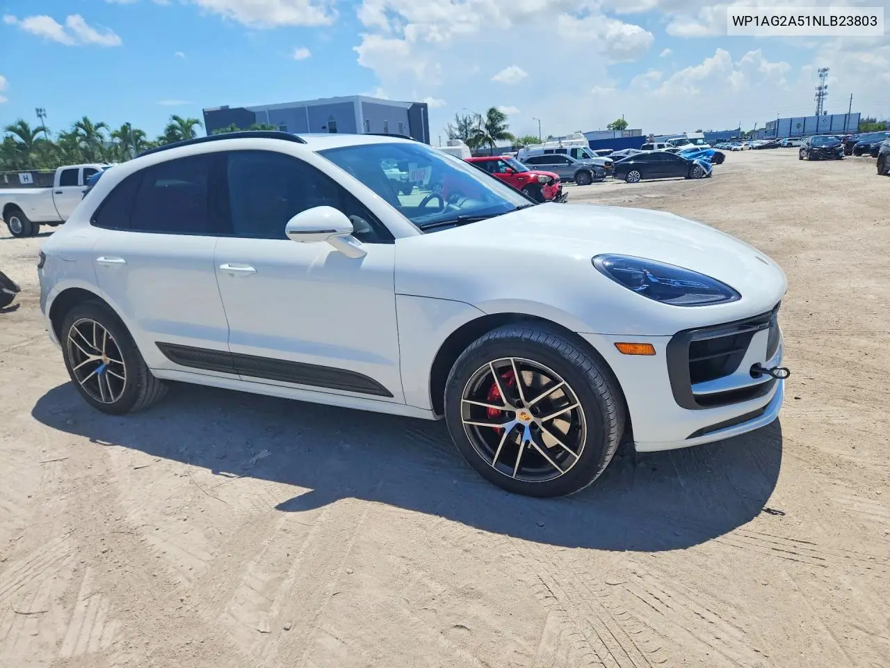 2022 Porsche Macan S VIN: WP1AG2A51NLB23803 Lot: 58442256