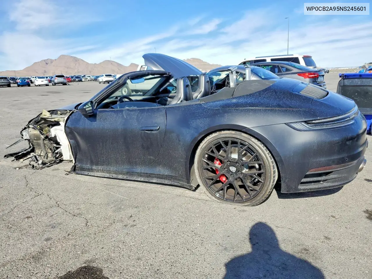 2022 Porsche 911 Carrera S VIN: WP0CB2A95NS245601 Lot: 78486915