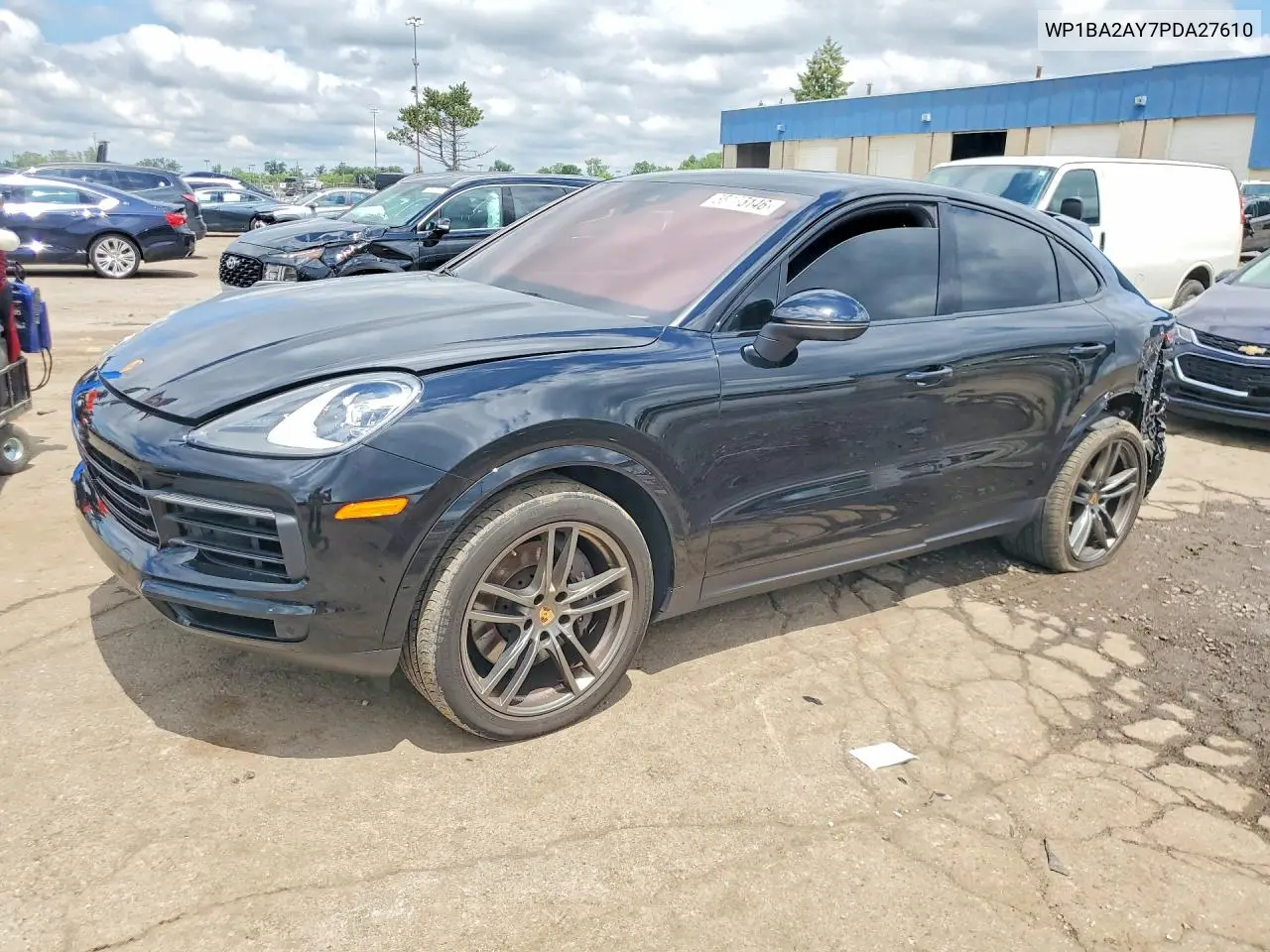 2023 Porsche Cayenne Coupe VIN: WP1BA2AY7PDA27610 Lot: 58135146