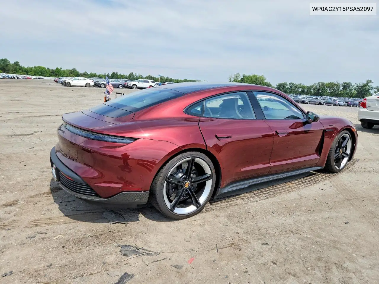 2023 Porsche Taycan Turbo VIN: WP0AC2Y15PSA52097 Lot: 58728166