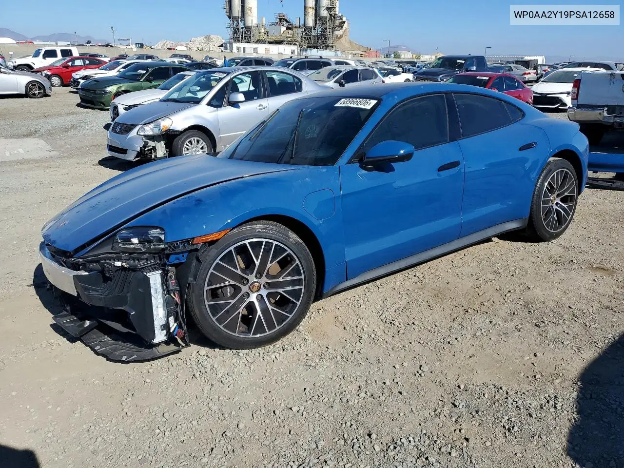 2023 Porsche Taycan VIN: WP0AA2Y19PSA12658 Lot: 58966606