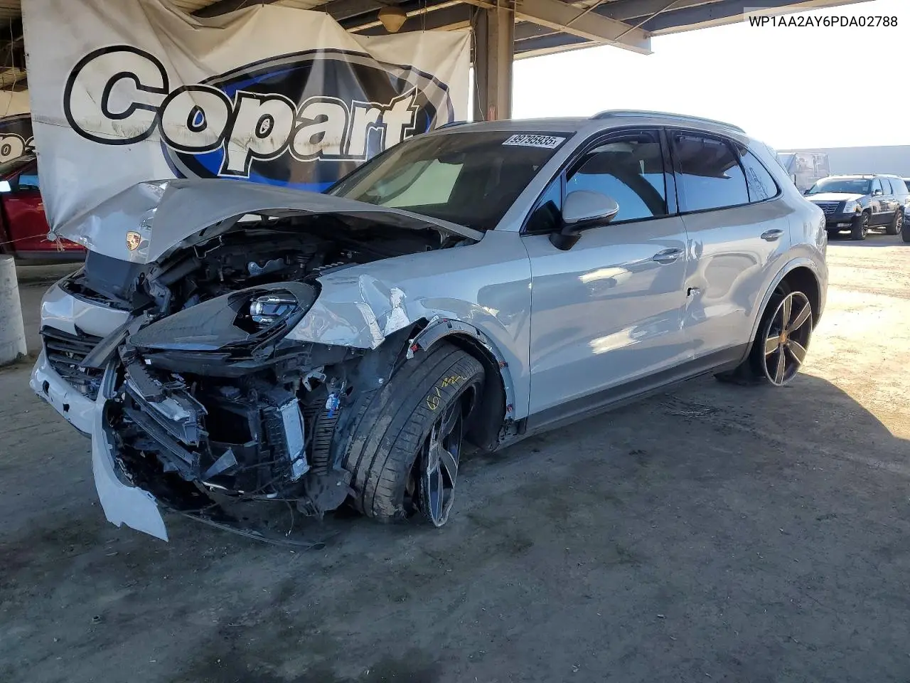 2023 Porsche Cayenne Base VIN: WP1AA2AY6PDA02788 Lot: 99795935