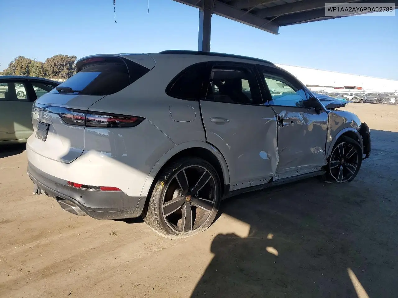 2023 Porsche Cayenne Base VIN: WP1AA2AY6PDA02788 Lot: 99795935