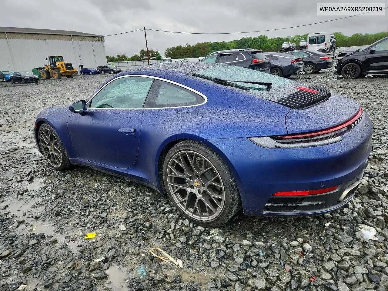 2024 Porsche 911 Carrera VIN: WP0AA2A9XRS208219 Lot: 54148046
