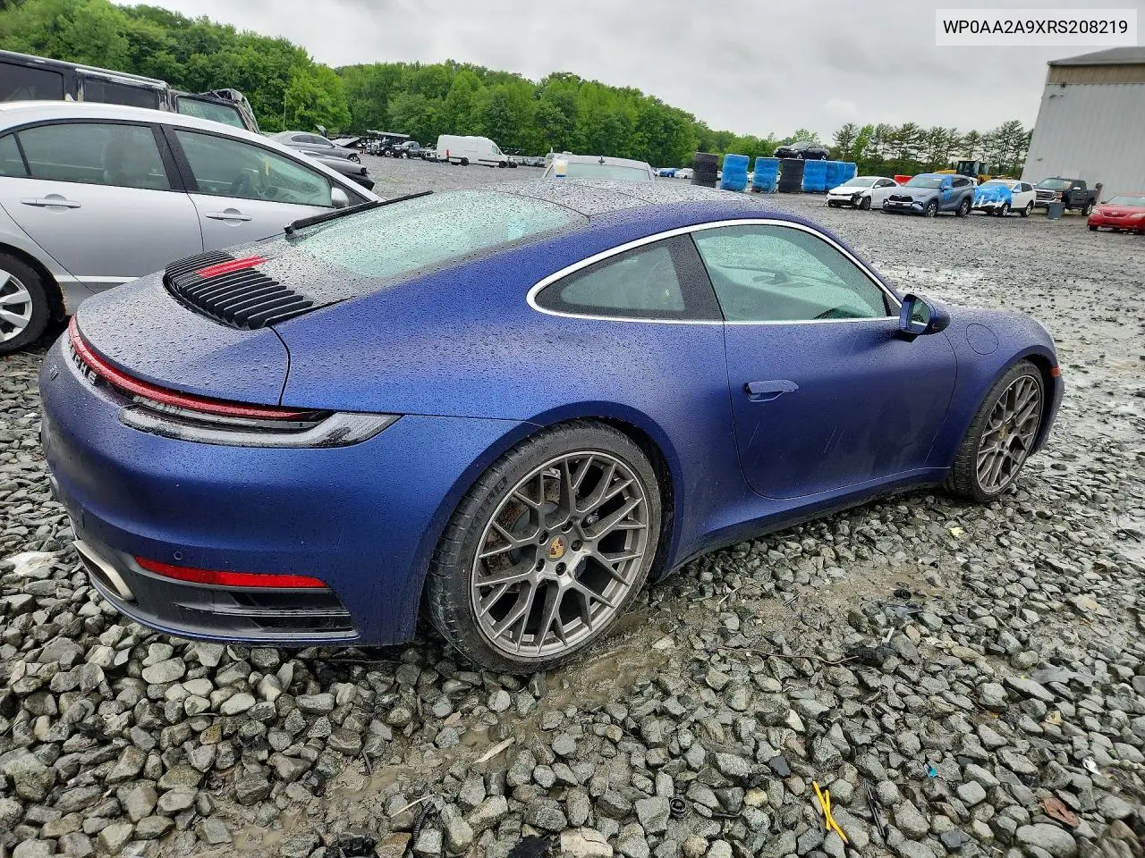 2024 Porsche 911 Carrera VIN: WP0AA2A9XRS208219 Lot: 54148046
