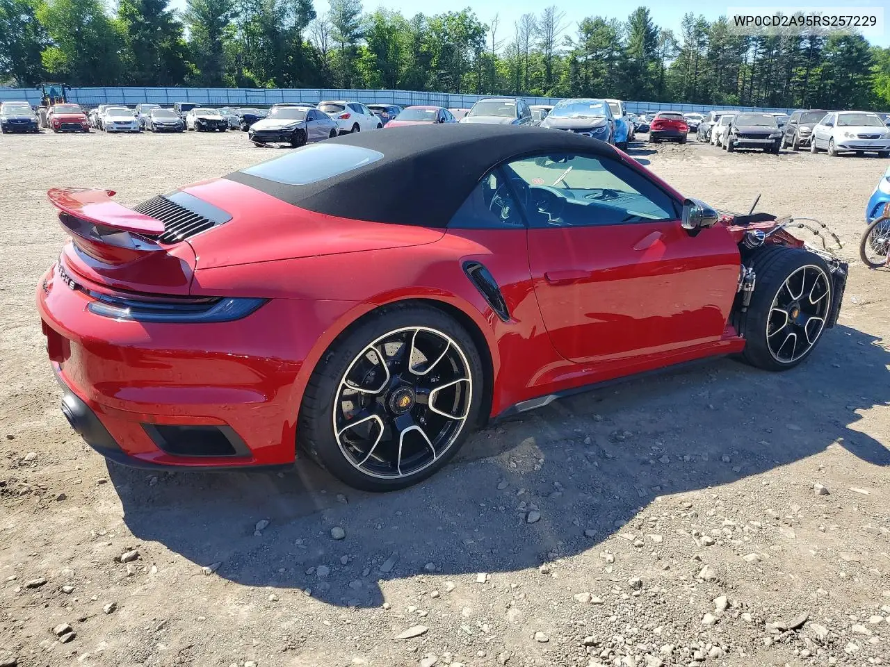 2024 Porsche 911 Turbo VIN: WP0CD2A95RS257229 Lot: 55202316