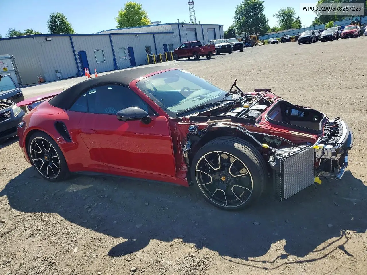 2024 Porsche 911 Turbo VIN: WP0CD2A95RS257229 Lot: 55202316