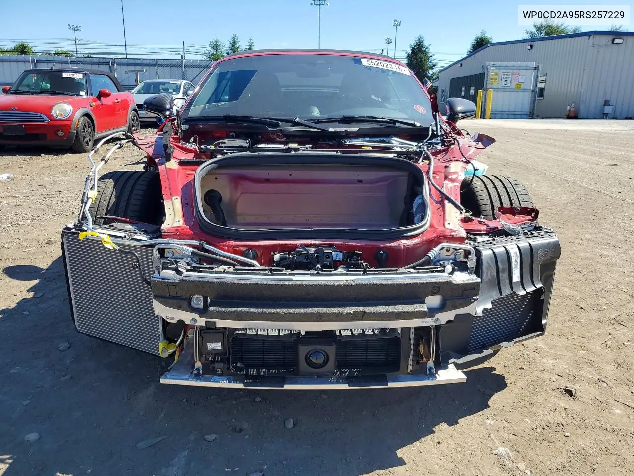 2024 Porsche 911 Turbo VIN: WP0CD2A95RS257229 Lot: 55202316