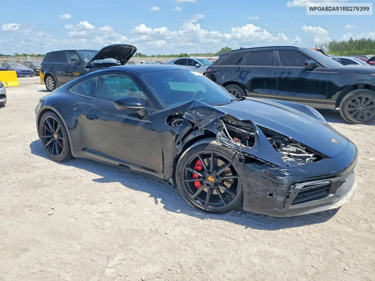 2024 Porsche 911 Carrera S VIN: WP0AB2A91RS279399 Lot: 57533996