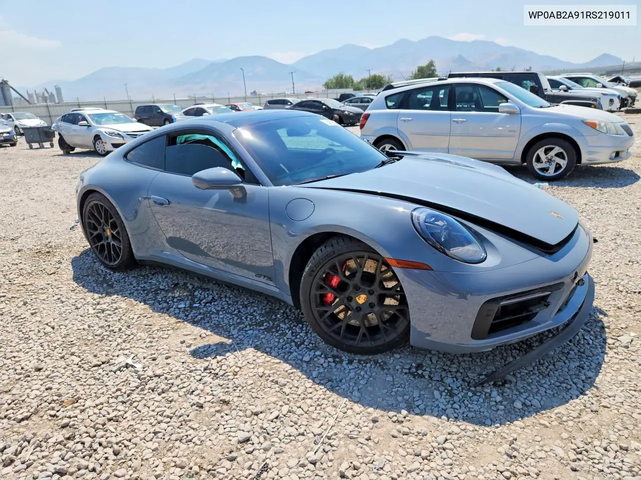 2024 Porsche 911 Carrera S VIN: WP0AB2A91RS219011 Lot: 58120976