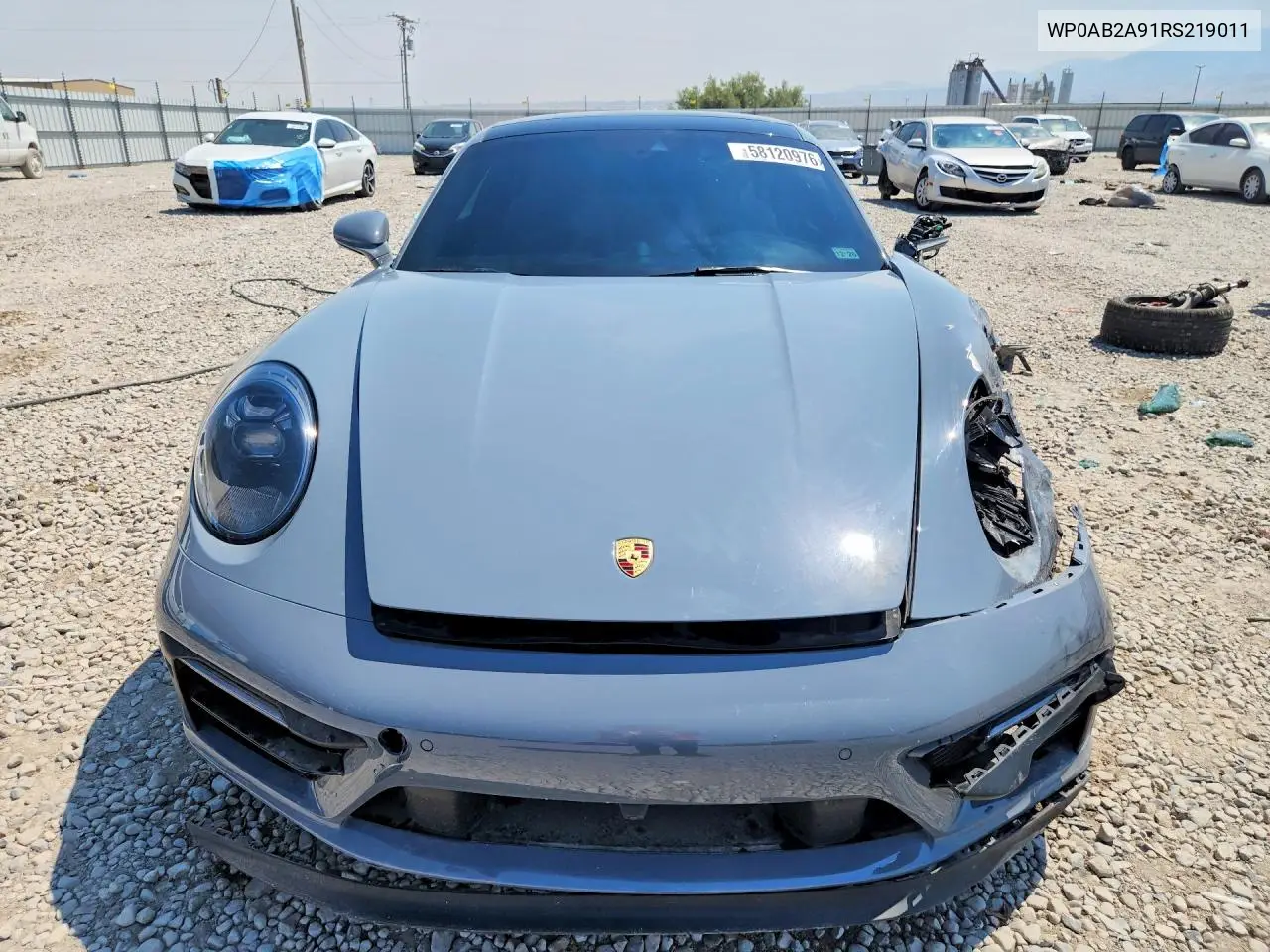 2024 Porsche 911 Carrera S VIN: WP0AB2A91RS219011 Lot: 58120976