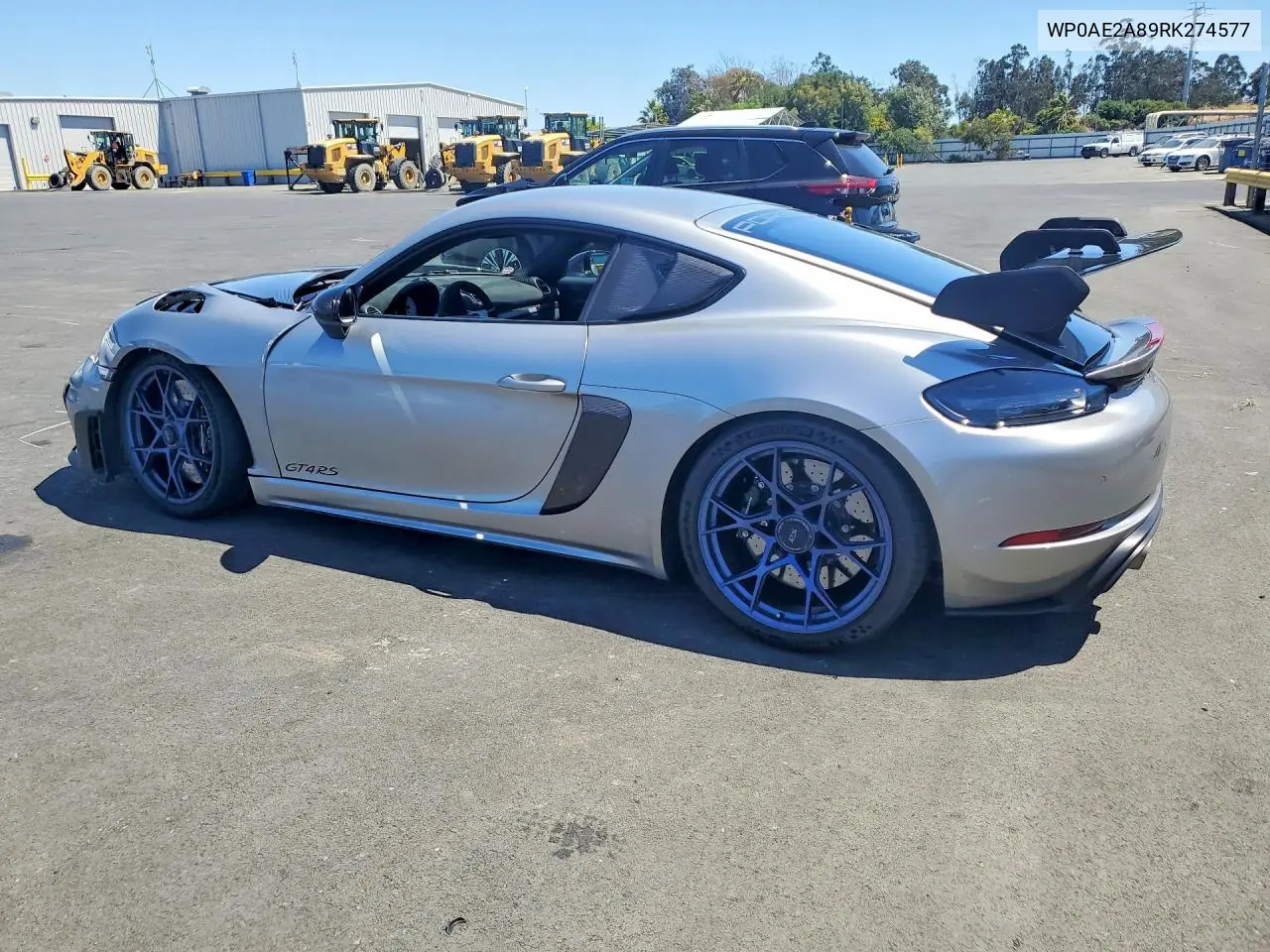 2024 Porsche Cayman Gt4 Rs VIN: WP0AE2A89RK274577 Lot: 58415466