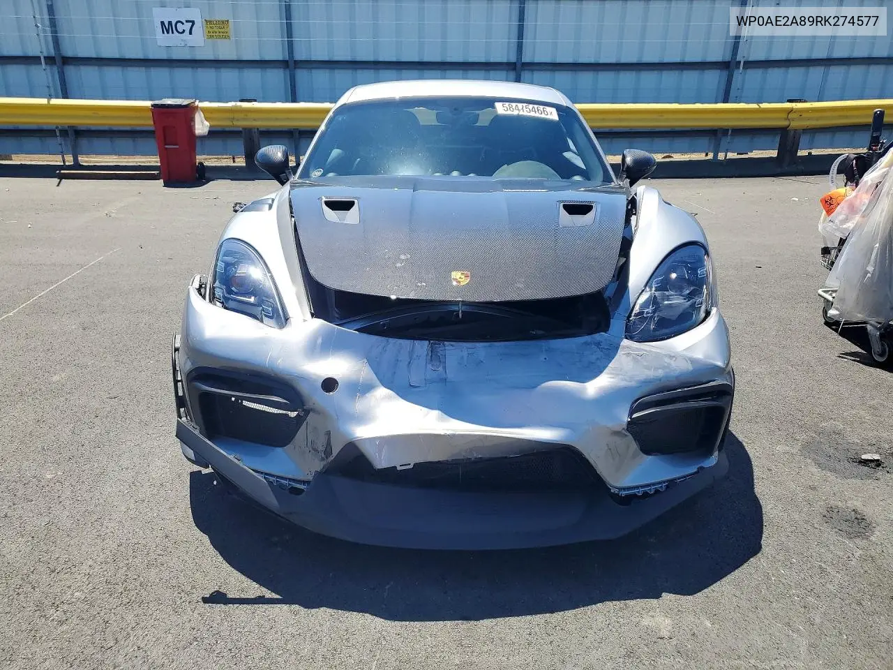 2024 Porsche Cayman Gt4 Rs VIN: WP0AE2A89RK274577 Lot: 58415466