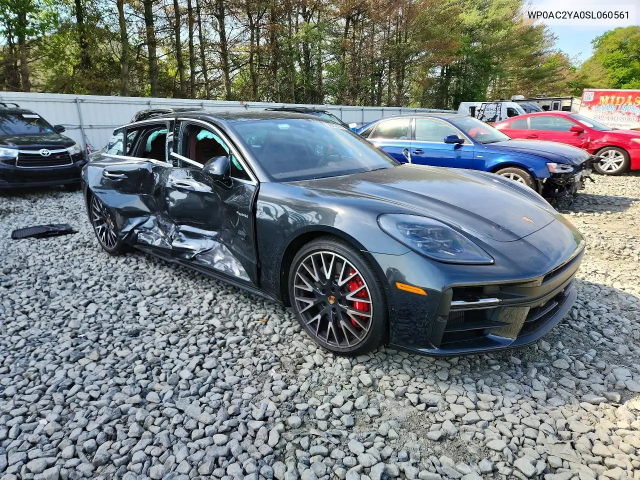 2025 Porsche Panamera 4S E-Hybrid VIN: WP0AC2YA0SL060561 Lot: 53412396