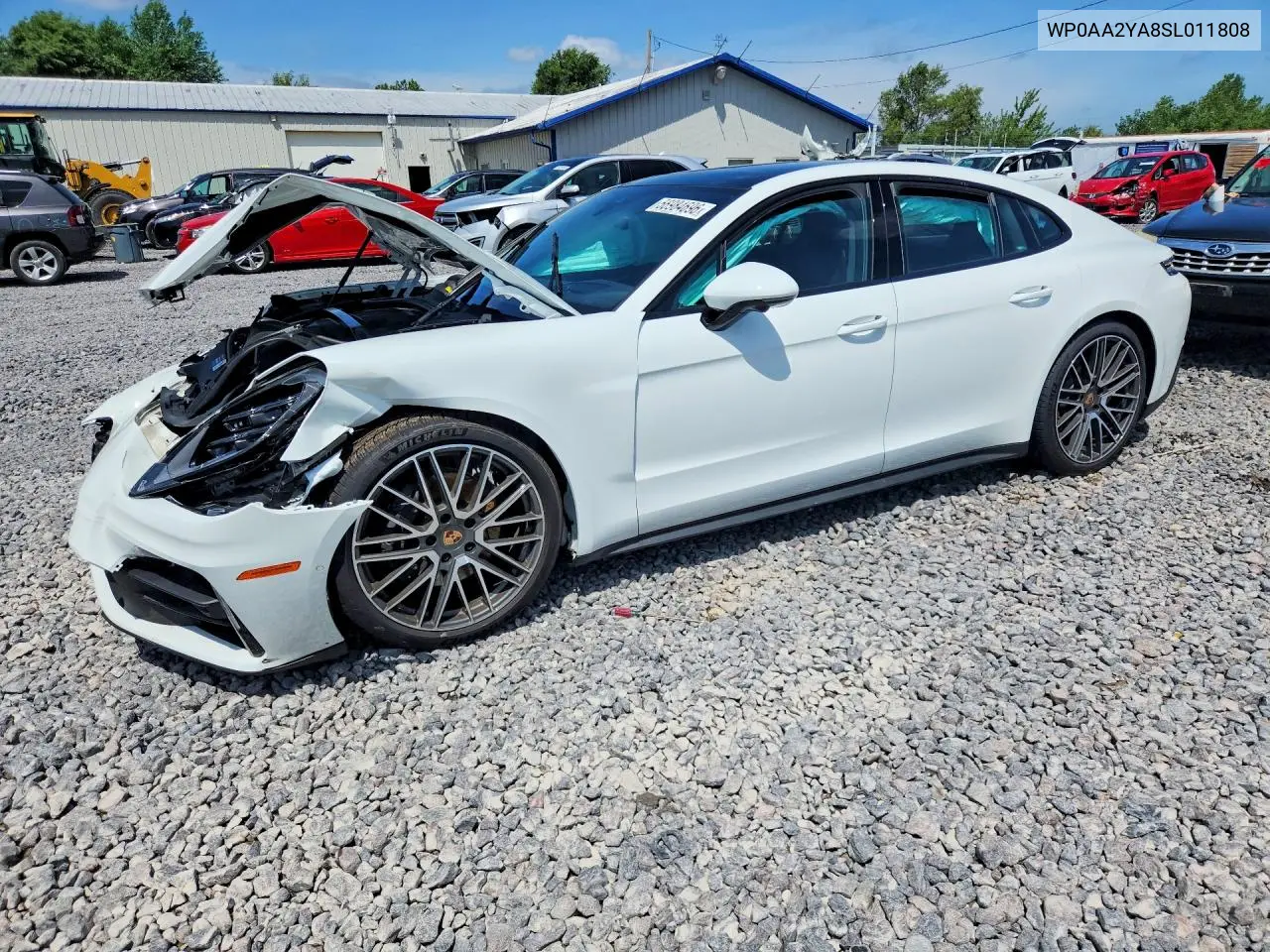 2025 Porsche Panamera Base VIN: WP0AA2YA8SL011808 Lot: 56984696