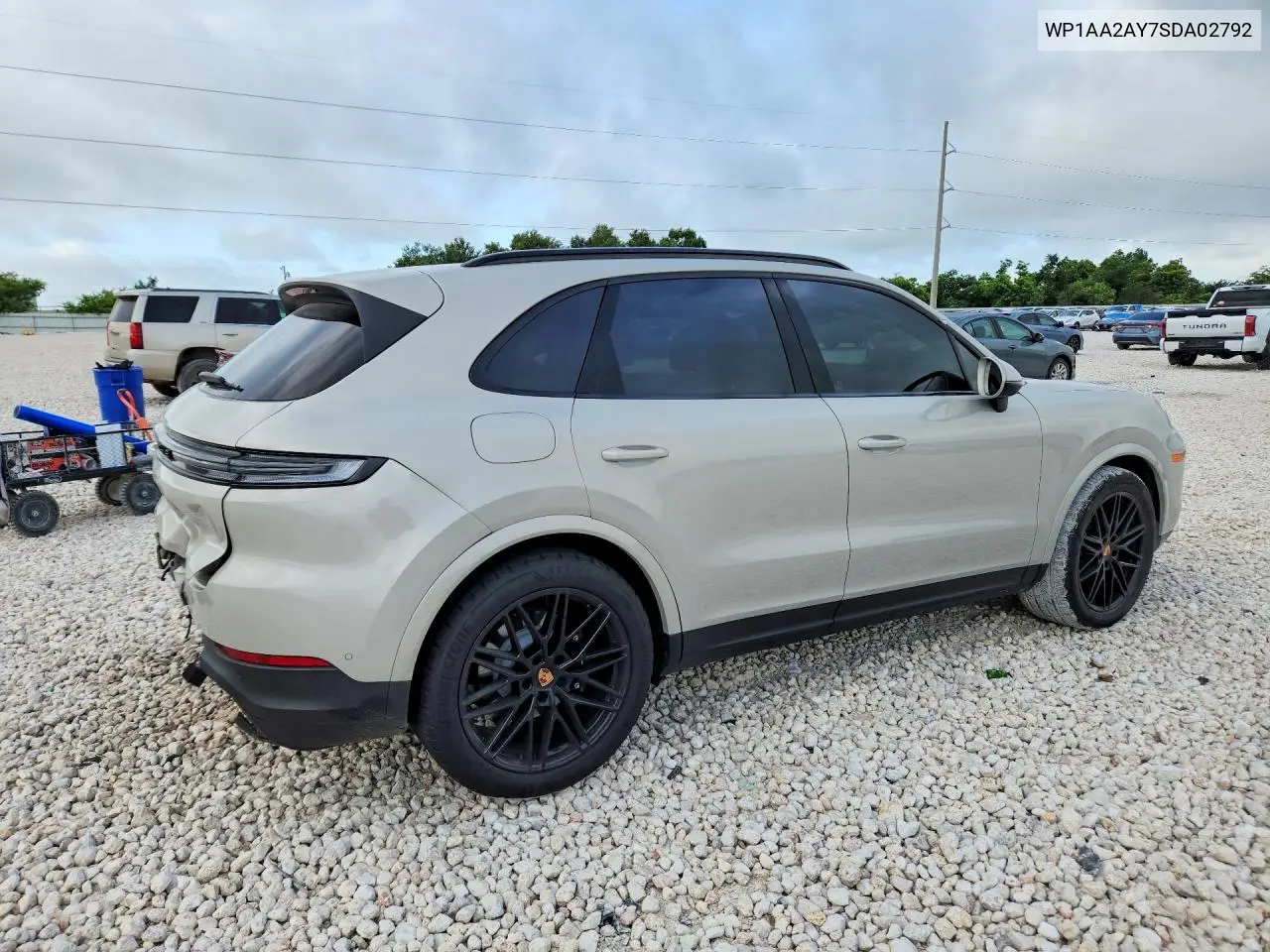 2025 Porsche Cayenne VIN: WP1AA2AY7SDA02792 Lot: 57321086
