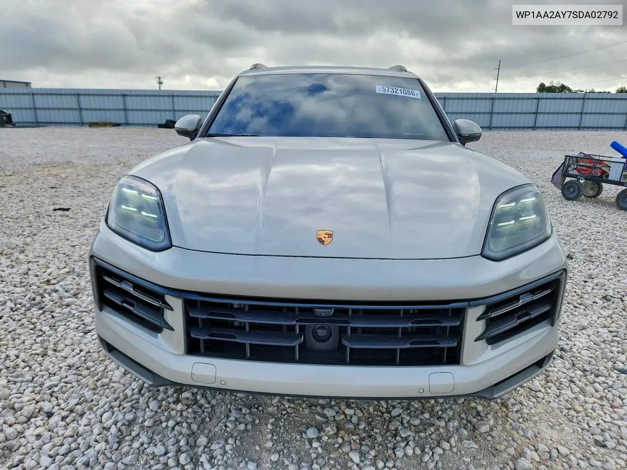 2025 Porsche Cayenne VIN: WP1AA2AY7SDA02792 Lot: 57321086