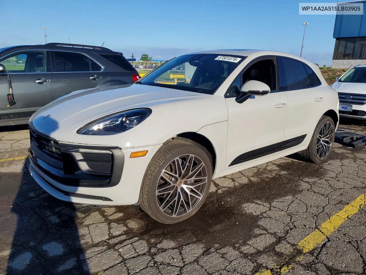 2025 Porsche Macan Base VIN: WP1AA2A51SLB03905 Lot: 57501076