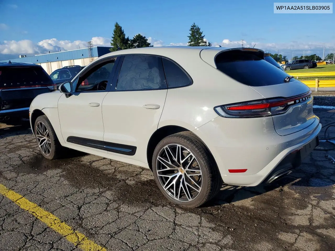 2025 Porsche Macan Base VIN: WP1AA2A51SLB03905 Lot: 57501076