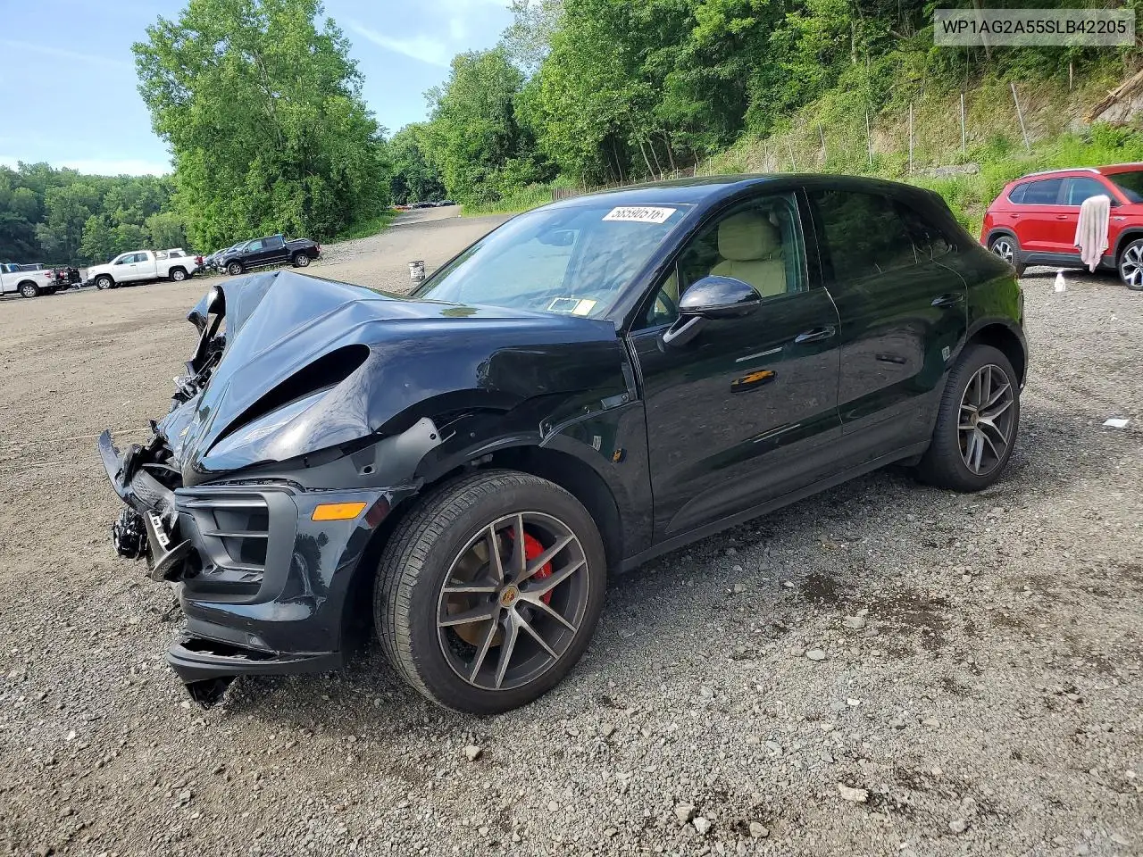 2025 Porsche Macan S VIN: WP1AG2A55SLB42205 Lot: 58590516