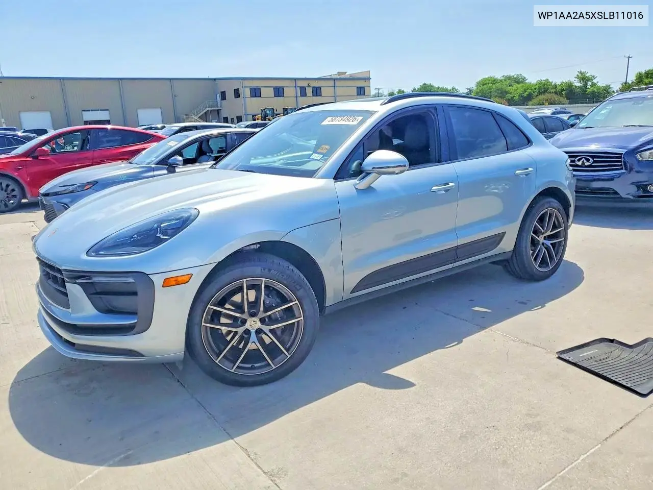 2025 Porsche Macan Base VIN: WP1AA2A5XSLB11016 Lot: 58734926