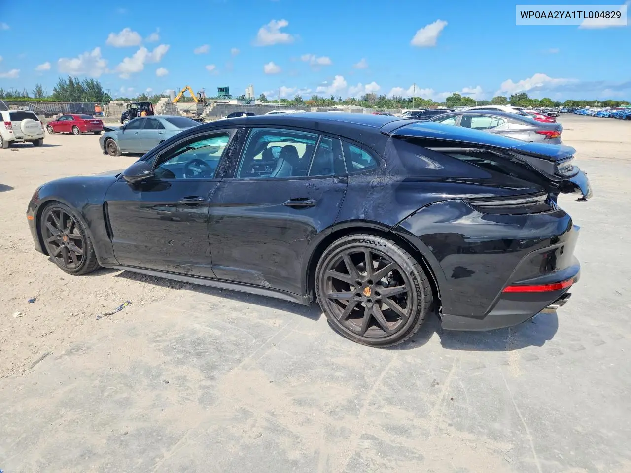 2026 Porsche Panamera Base VIN: WP0AA2YA1TL004829 Lot: 53928936