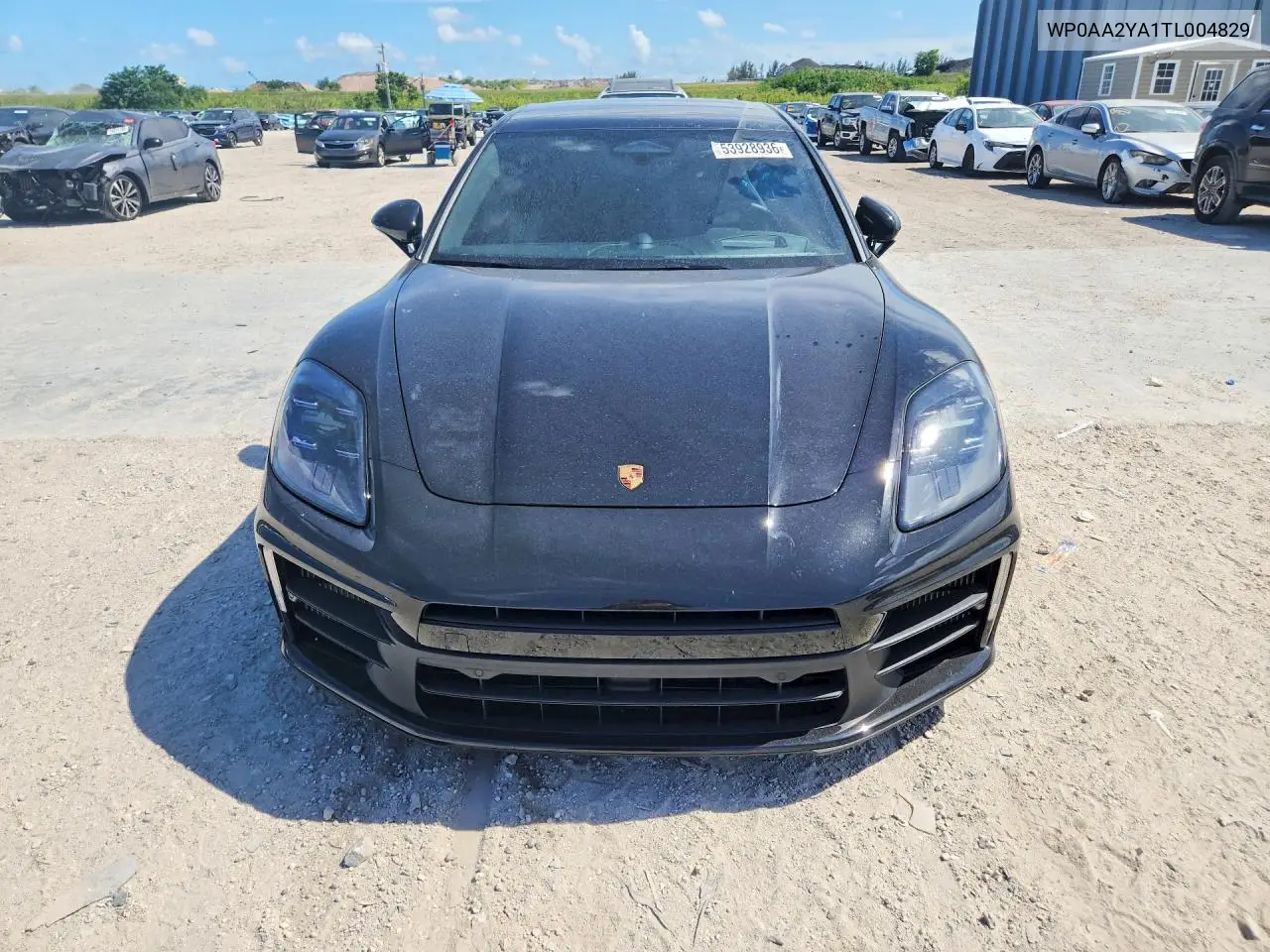 2026 Porsche Panamera Base VIN: WP0AA2YA1TL004829 Lot: 53928936