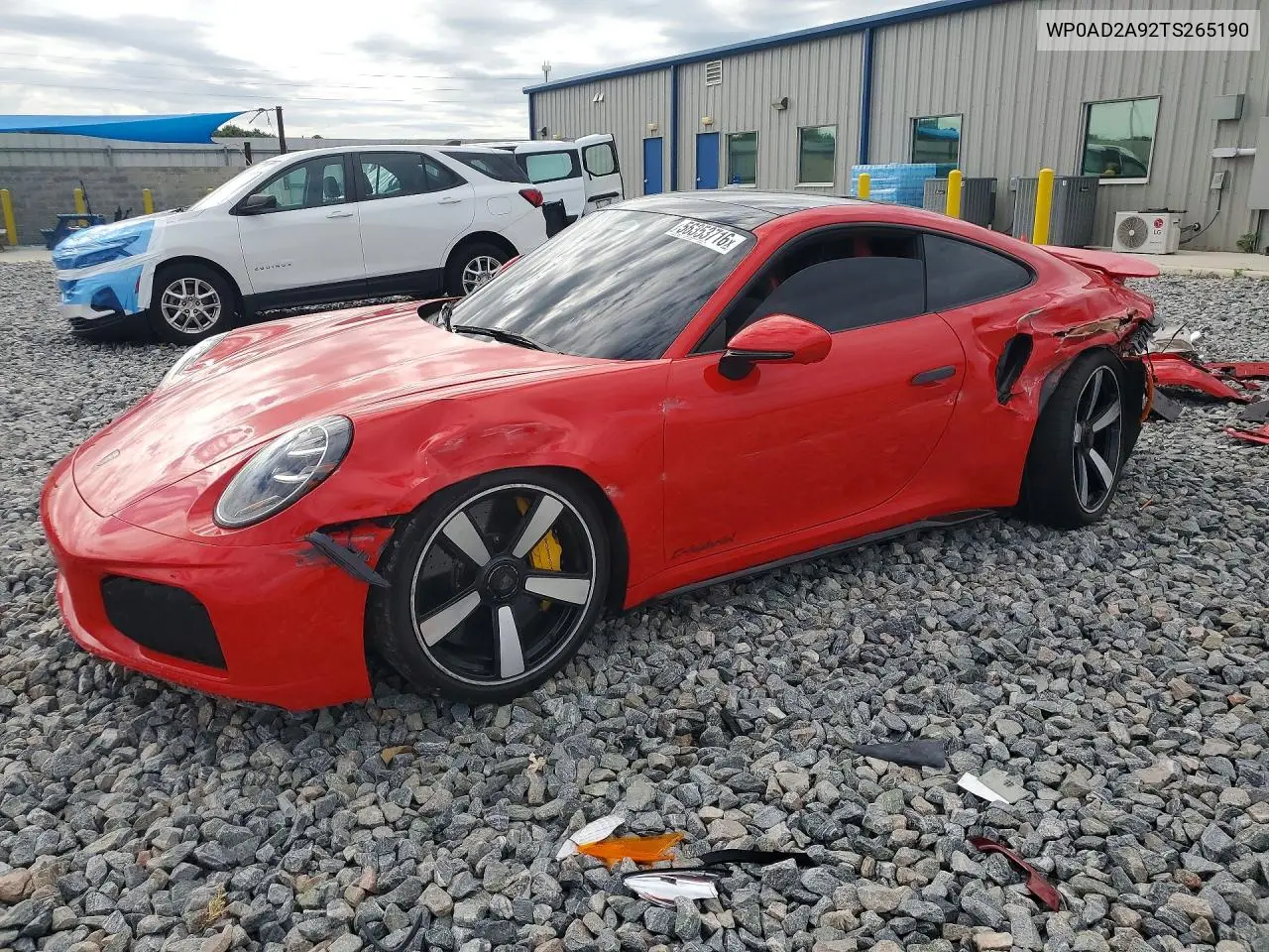 2026 Porsche 911 Turbo S VIN: WP0AD2A92TS265190 Lot: 56353716