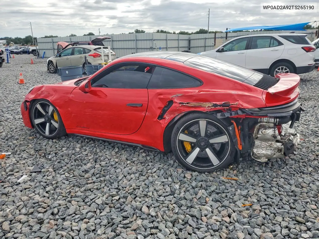 2026 Porsche 911 Turbo S VIN: WP0AD2A92TS265190 Lot: 56353716