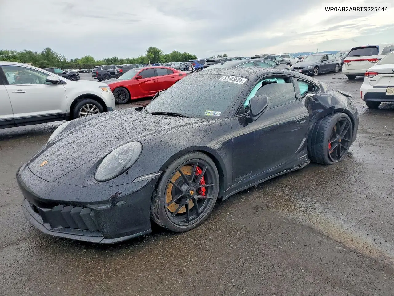 2026 Porsche 911 Carrera Gts VIN: WP0AB2A98TS225444 Lot: 57935886