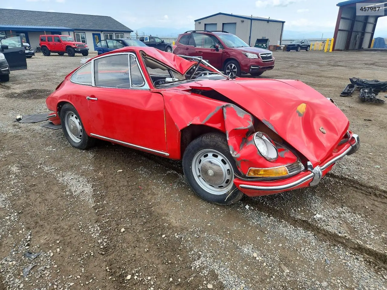 1966 Porsche 912 VIN: 457987 Lot: 58903636
