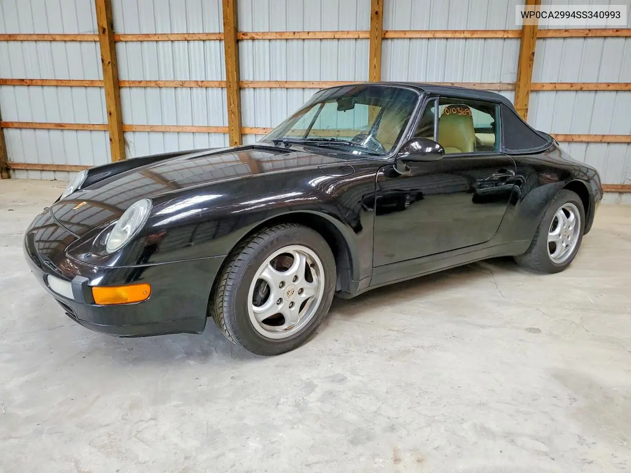 1995 Porsche 911 Carrera 2 VIN: WP0CA2994SS340993 Lot: 58103696