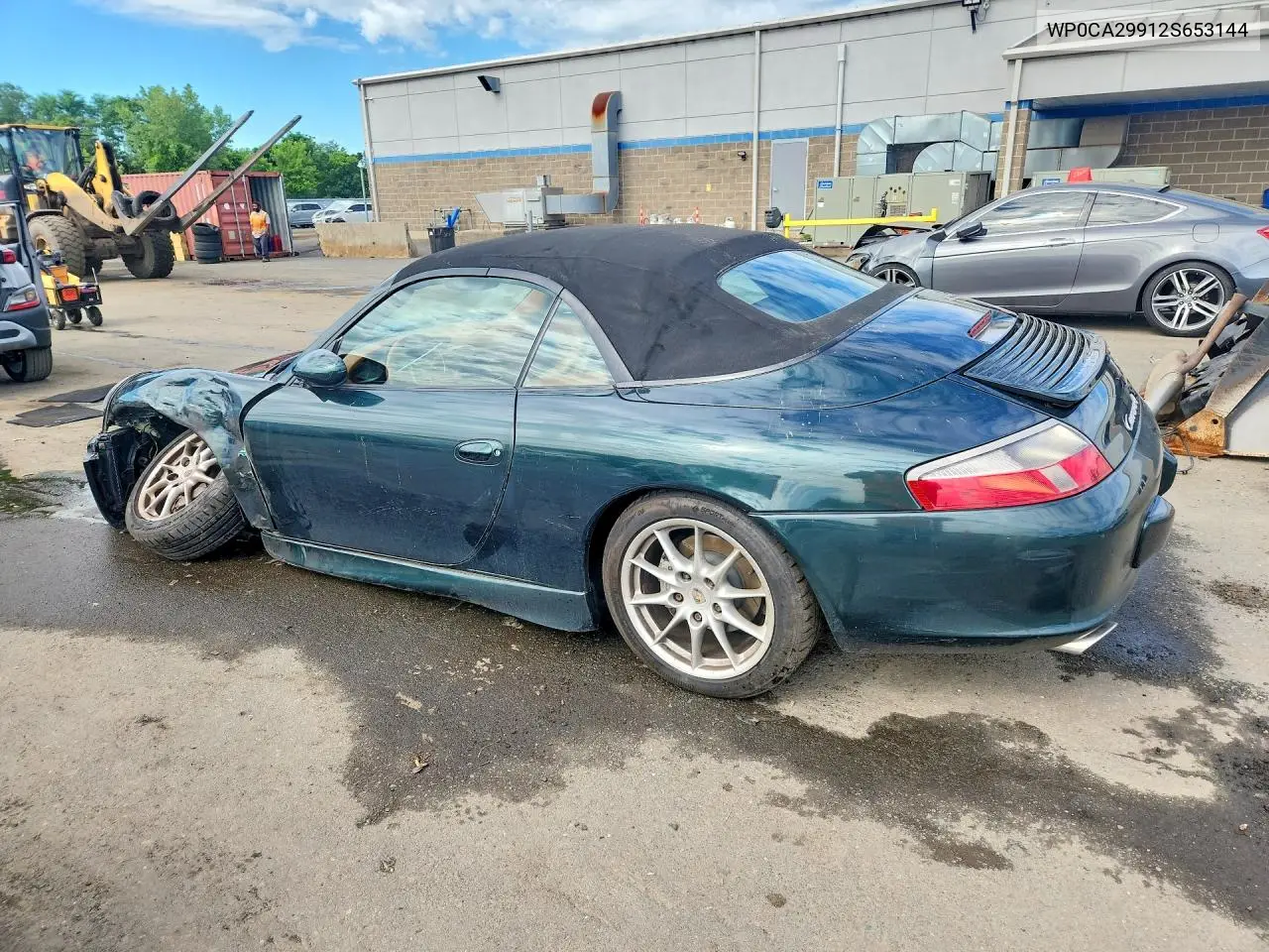 2002 Porsche 911 Carrera 2 VIN: WP0CA29912S653144 Lot: 54844506