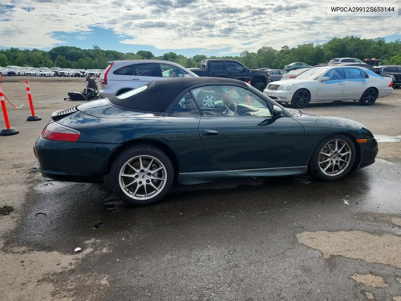 2002 Porsche 911 Carrera 2 VIN: WP0CA29912S653144 Lot: 54844506