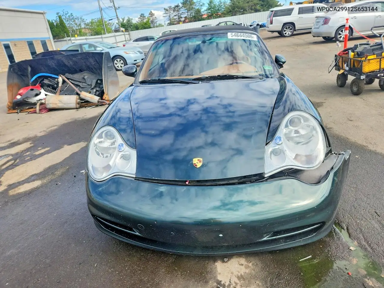2002 Porsche 911 Carrera 2 VIN: WP0CA29912S653144 Lot: 54844506