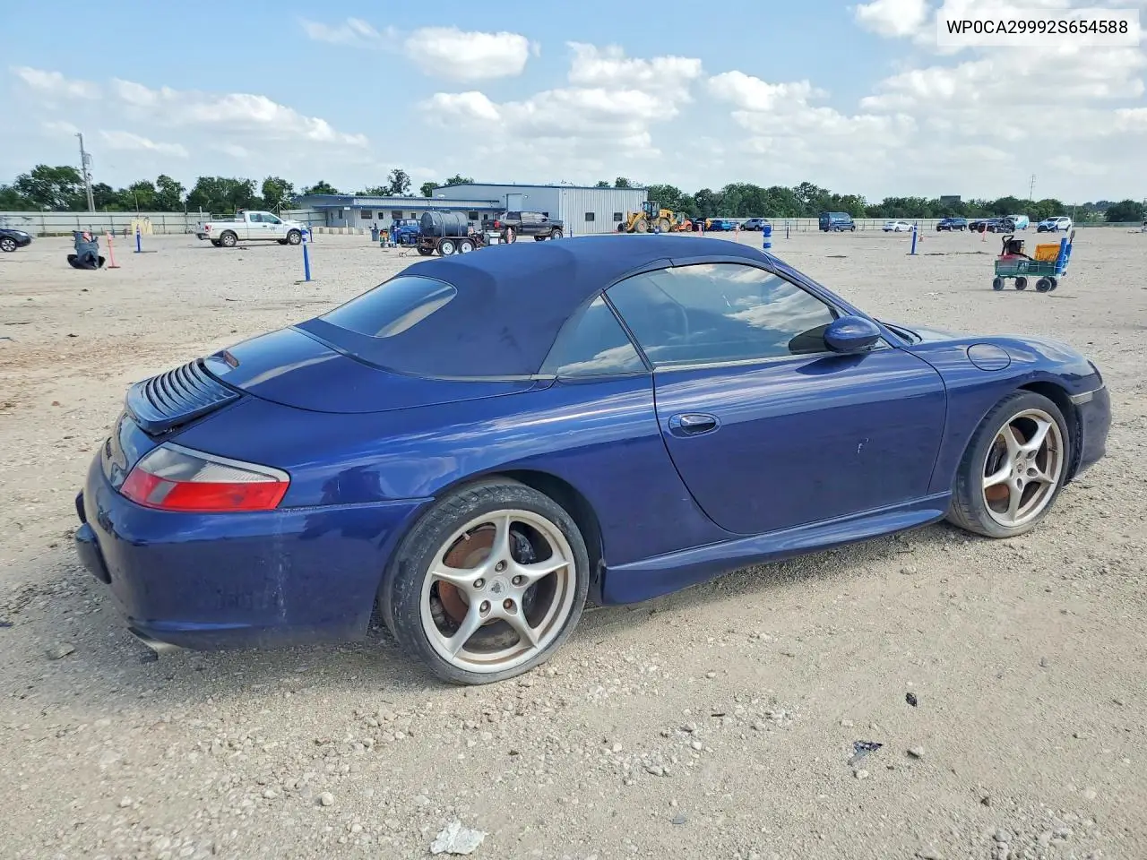 2002 Porsche 911 Carrera 2 VIN: WP0CA29992S654588 Lot: 58386366