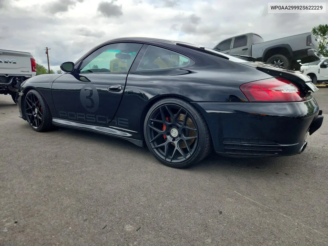 2002 Porsche 911 Carrera 2 VIN: WP0AA29992S622229 Lot: 59070996