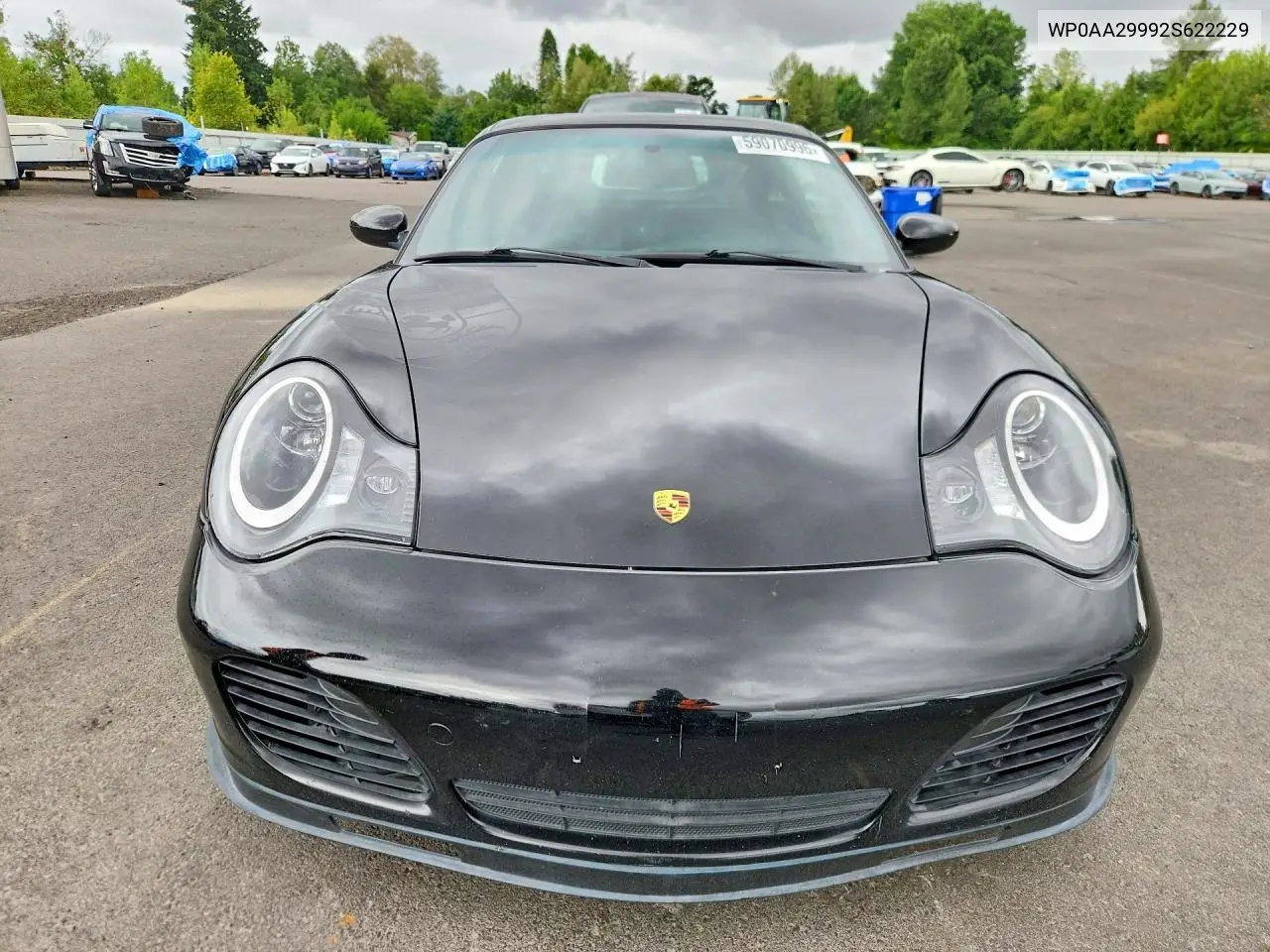 2002 Porsche 911 Carrera 2 VIN: WP0AA29992S622229 Lot: 59070996
