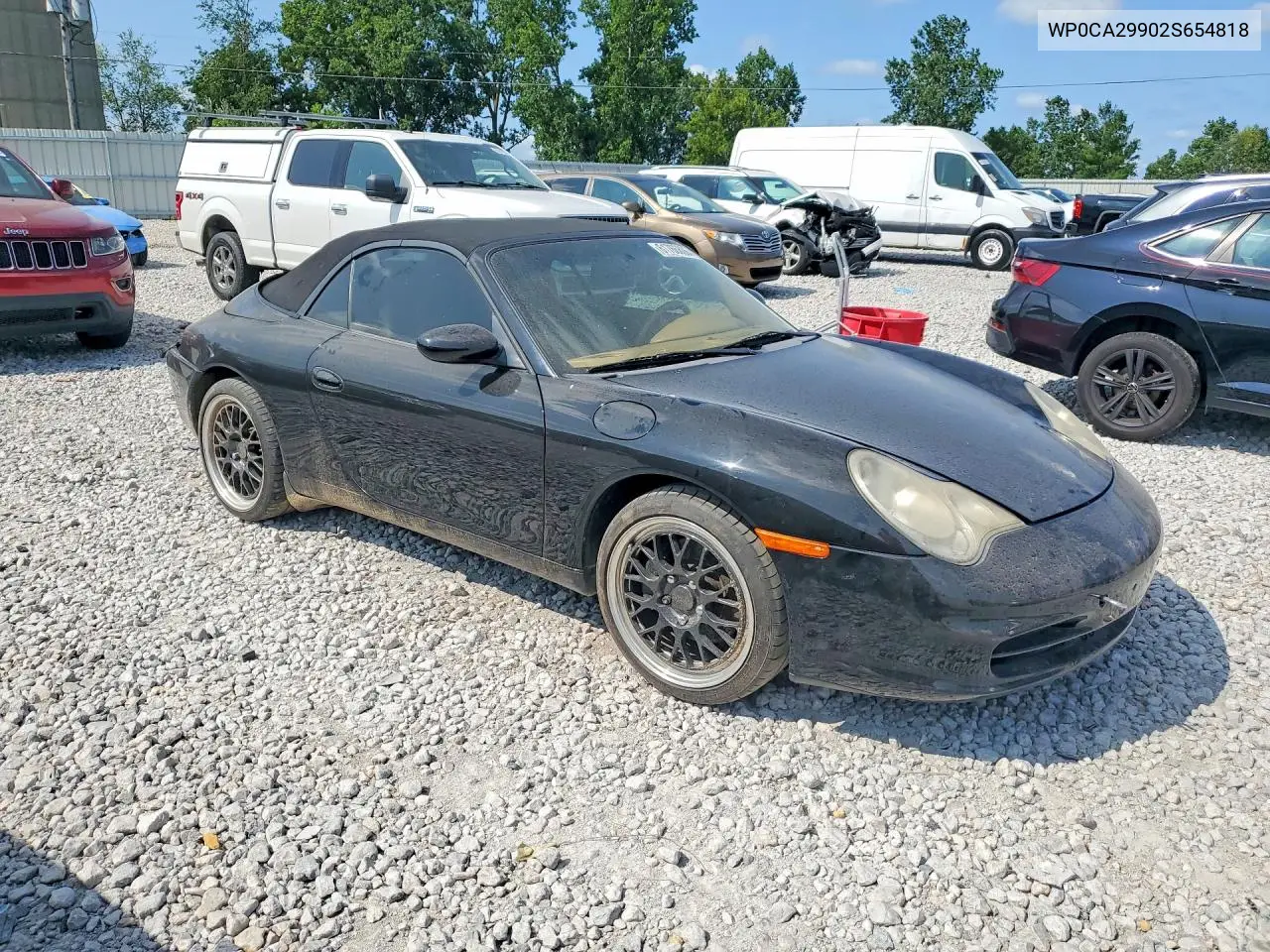 2002 Porsche 911 Carrera 2 VIN: WP0CA29902S654818 Lot: 61766806