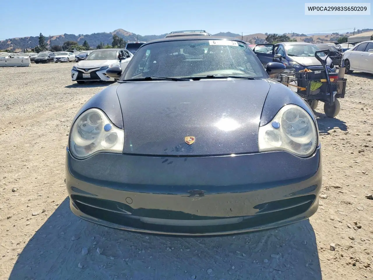 2003 Porsche 911 VIN: WP0CA29983S650209 Lot: 61498496