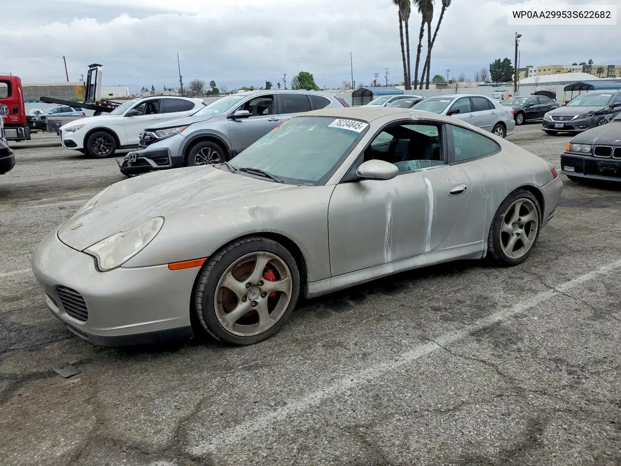 2003 Porsche 911 Carrera 2 VIN: WP0AA29953S622682 Lot: 76234845