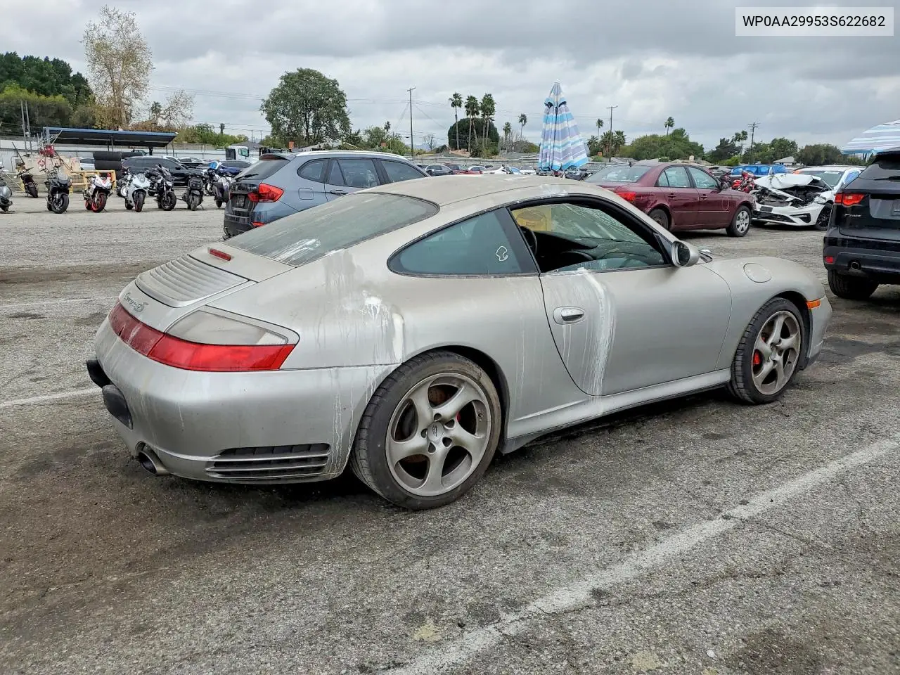 2003 Porsche 911 Carrera 2 VIN: WP0AA29953S622682 Lot: 76234845