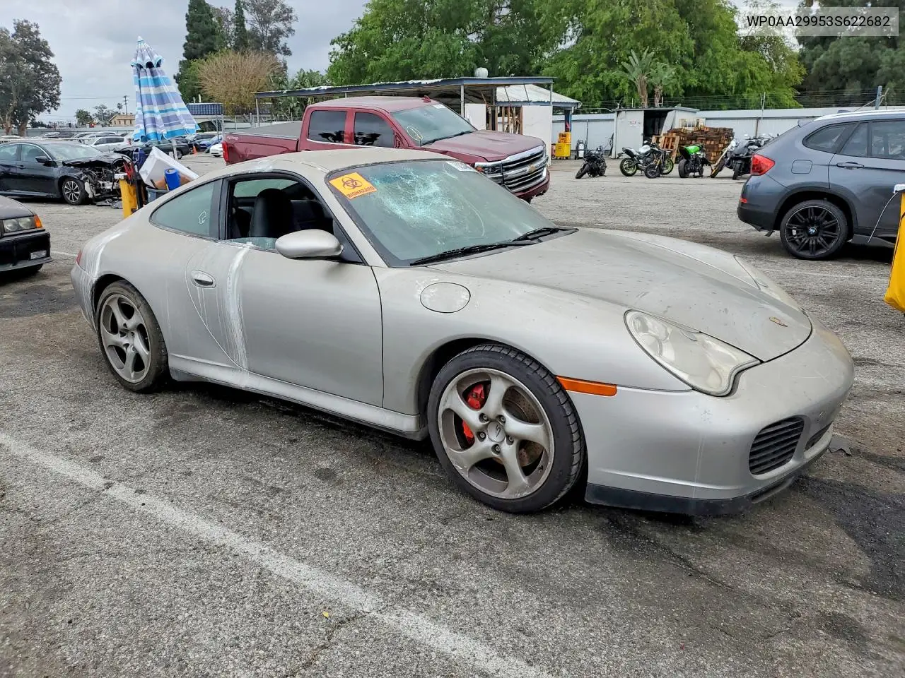 2003 Porsche 911 Carrera 2 VIN: WP0AA29953S622682 Lot: 76234845