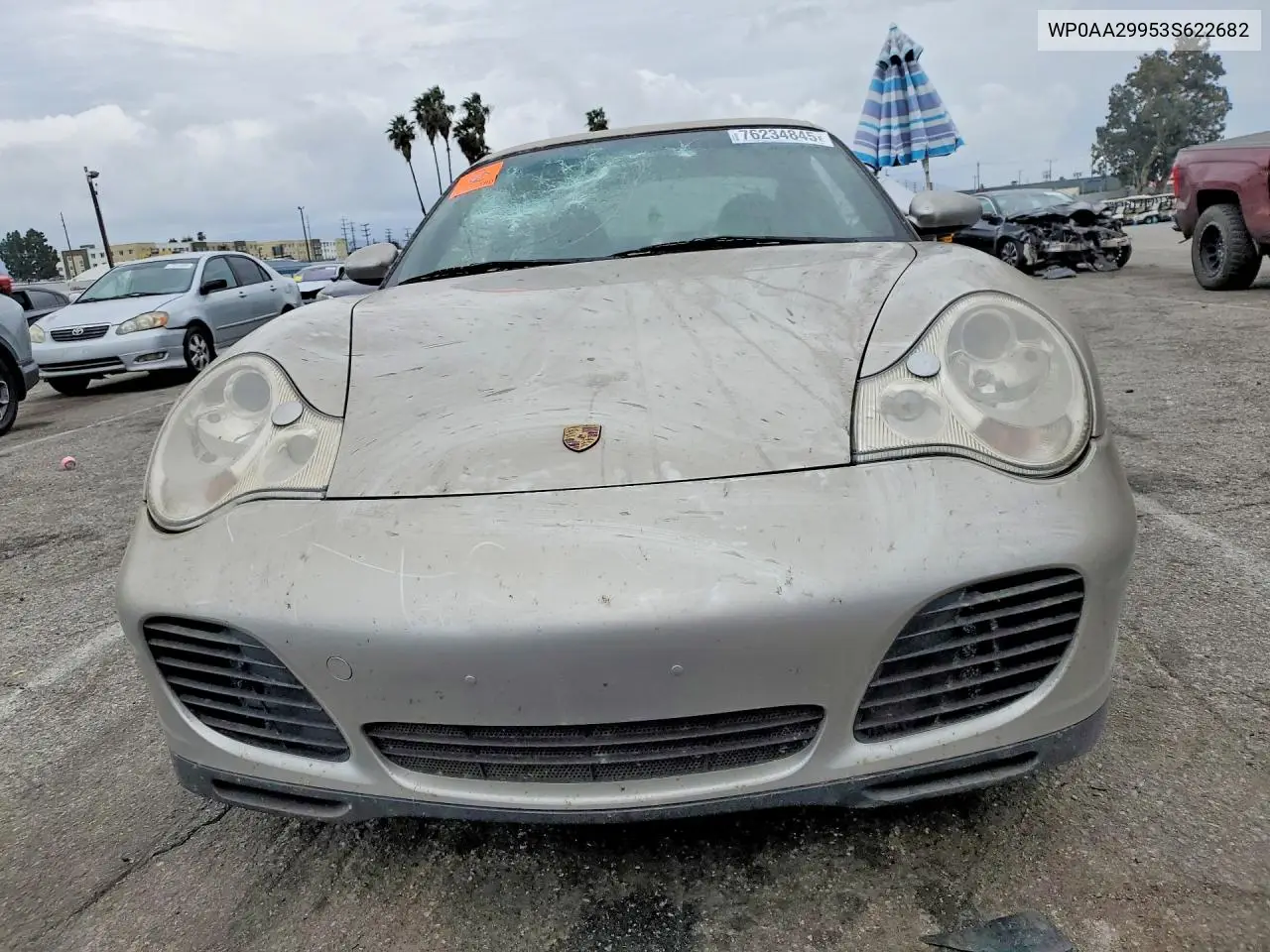 2003 Porsche 911 Carrera 2 VIN: WP0AA29953S622682 Lot: 76234845