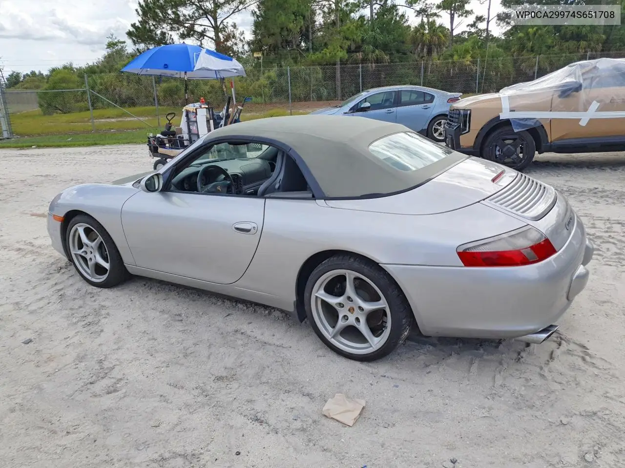 2004 Porsche 911 Carrera VIN: WP0CA29974S651708 Lot: 61361636