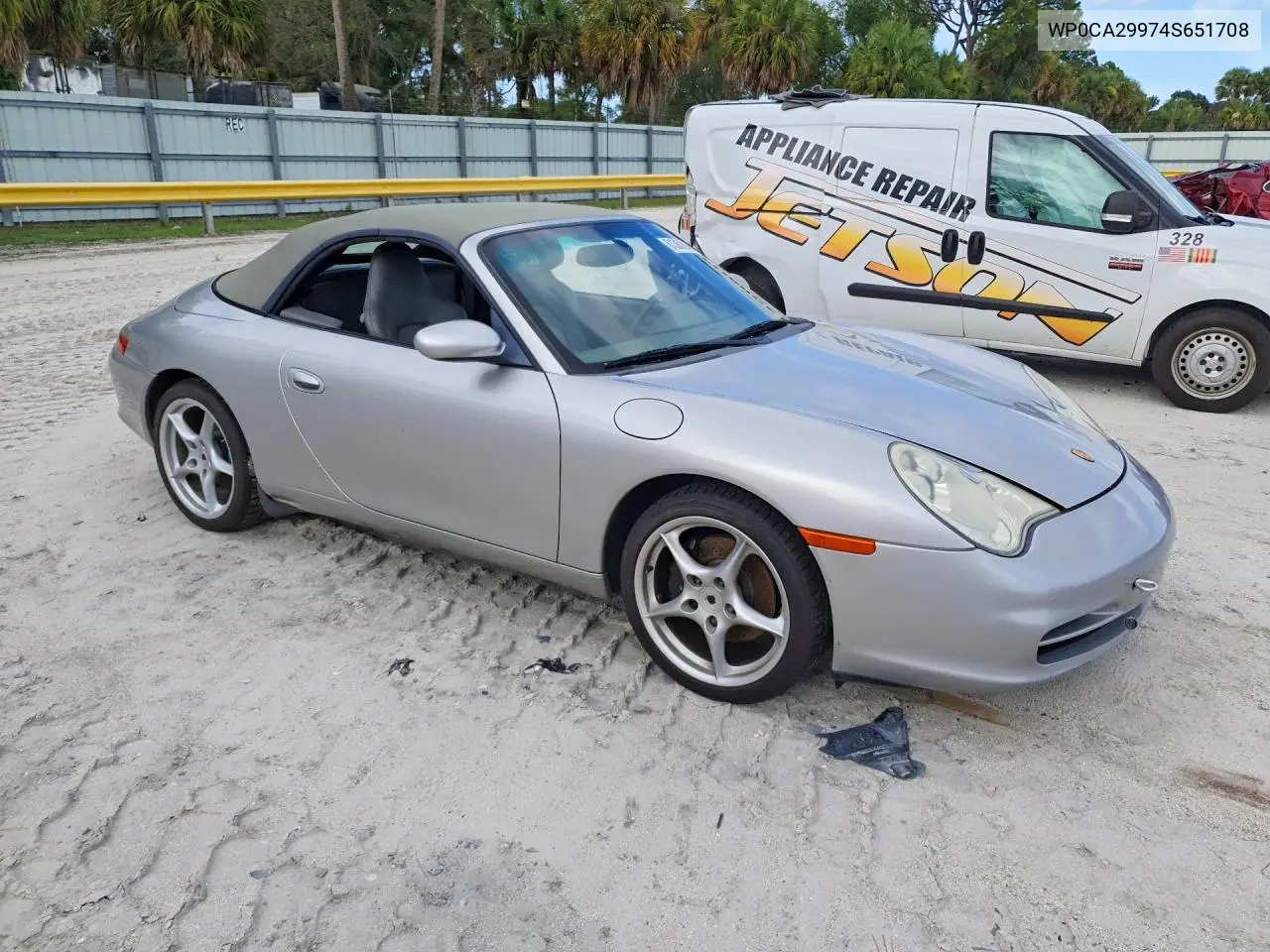 2004 Porsche 911 Carrera VIN: WP0CA29974S651708 Lot: 61361636