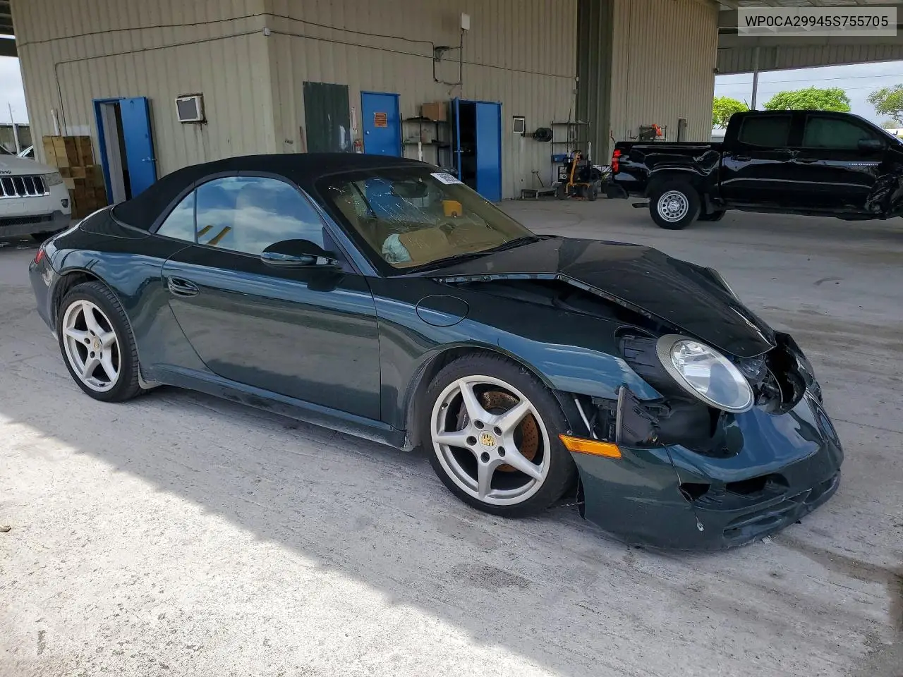 2005 Porsche 911 New Generation Carrera Cabriolet VIN: WP0CA29945S755705 Lot: 55059826