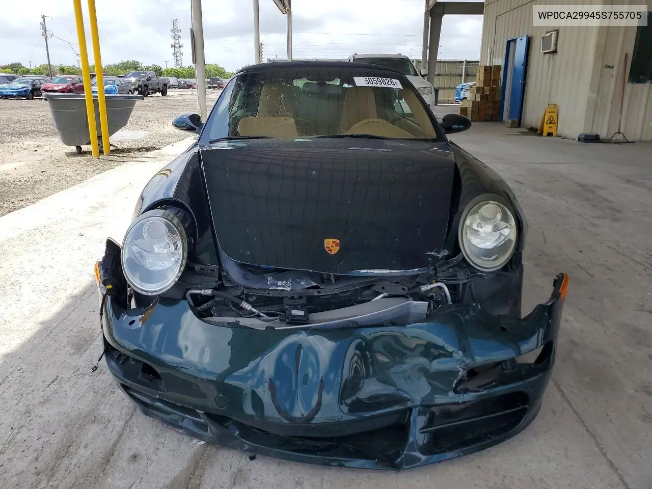 2005 Porsche 911 New Generation Carrera Cabriolet VIN: WP0CA29945S755705 Lot: 55059826