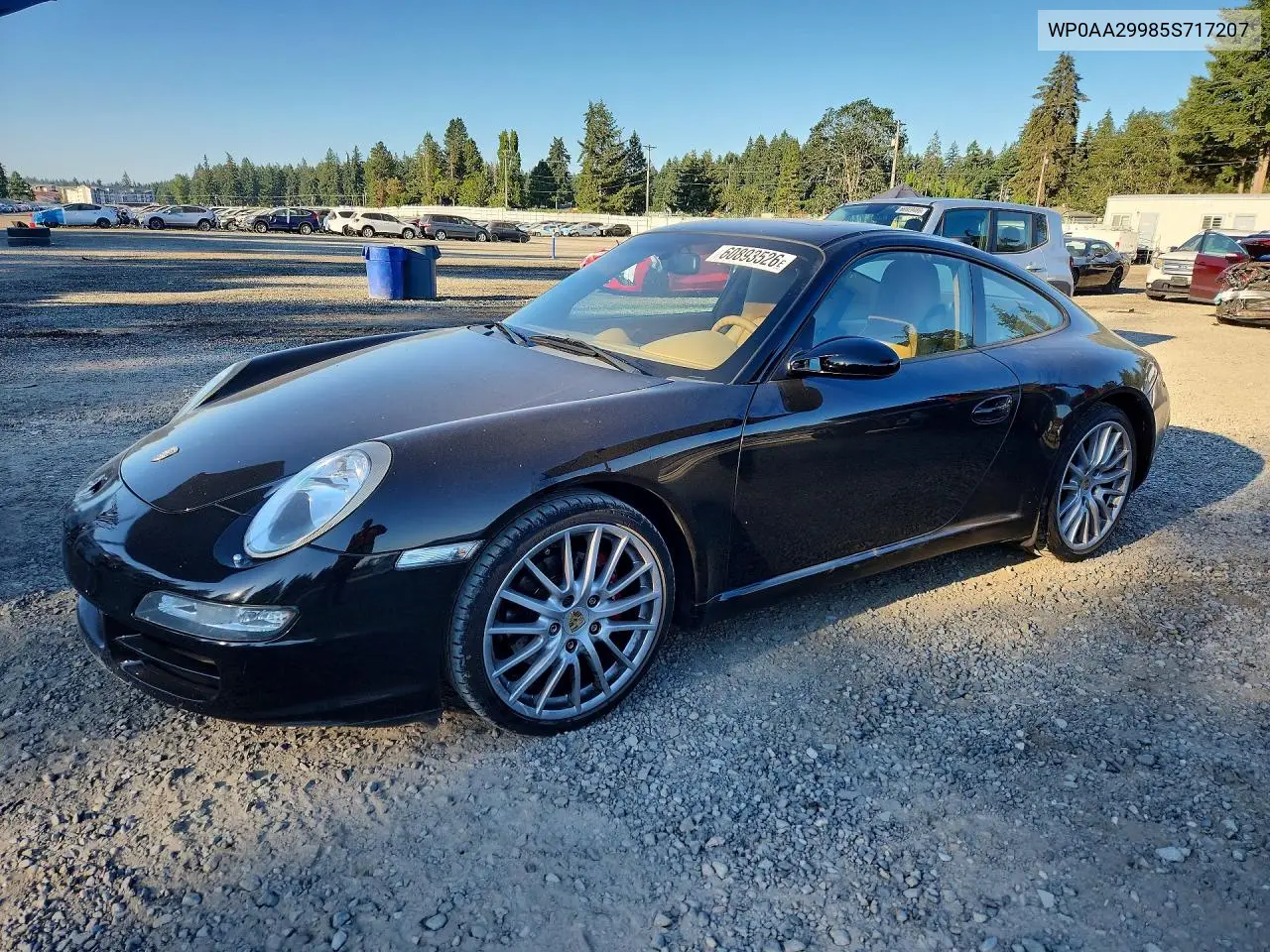 2005 Porsche 911 New Generation Carrera VIN: WP0AA29985S717207 Lot: 60893526