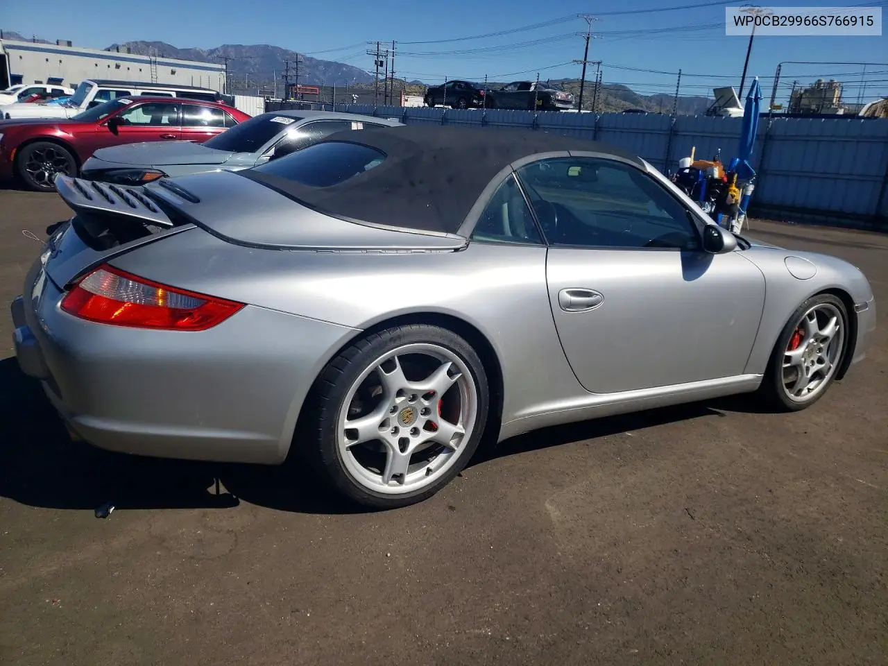 2006 Porsche 911 Carrera S Cabriolet VIN: WP0CB29966S766915 Lot: 47978746